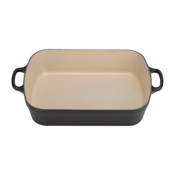 Le Creuset Cast Iron Roaster 33cm 4.9L Satin Black - Click to Enlarge