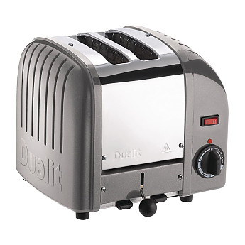 Dualit 2 Slice Vario Toaster Metallic Silver 20242 - Click to Enlarge