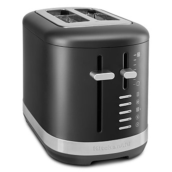 KitchenAid 2 Slot Manual Toaster Matte Black - Click to Enlarge