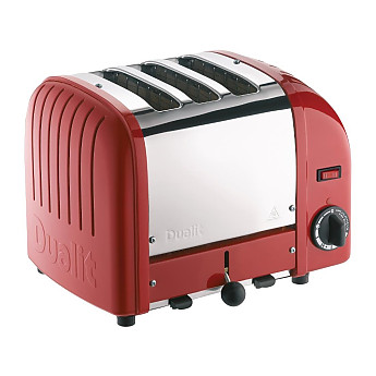 Dualit 3 Slice Vario Toaster Red 30085 - Click to Enlarge