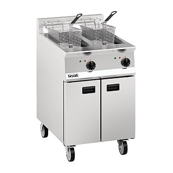 Lincat Opus 800 Twin Tank Twin Basket Free Standing Electric Fryer OE8113 - Click to Enlarge