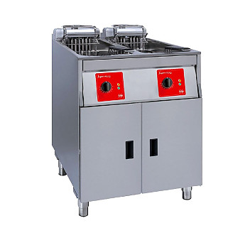 FriFri Super Easy 622 Electric Free-standing Fryer Twin Tank Twin Baskets with Filtration 2x15kW Three Phase SL622H31G0 - Click to Enlarge