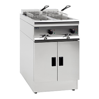 Lincat Twin Tank Twin Basket Free Standing Electric Fryer J12 - Click to Enlarge