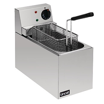 Lincat Single Tank Single Basket Countertop Electric Fryer LSF - Click to Enlarge