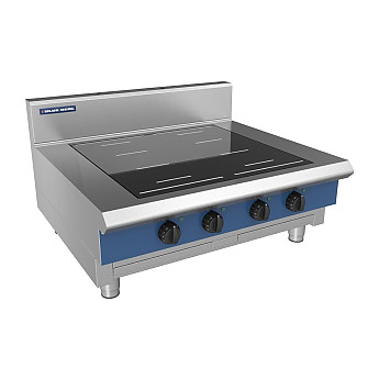 Blue Seal 4 Zone Countertop Full Area Induction Hob 20kW IN514F-B - Click to Enlarge