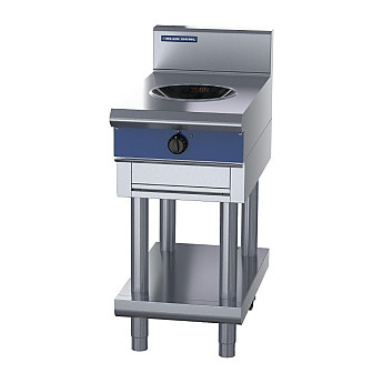 Blue Seal 450mm Induction Wok with Leg Stand - Click to Enlarge