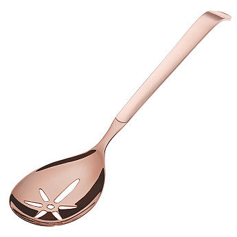 Amefa Buffet Slotted Serving Spoon Copper (Pack of 6) - Click to Enlarge