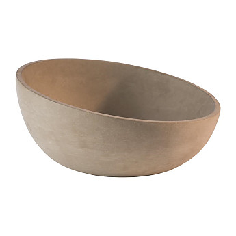 APS Element Sloping Bowl Concrete 295mm 2500ml - Click to Enlarge