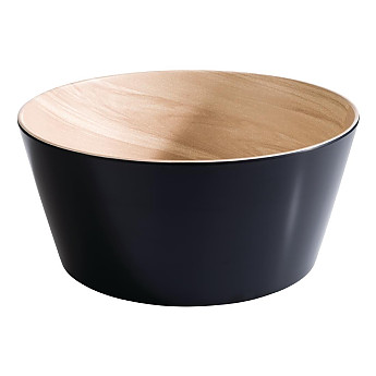 APS Frida Bowl Wood & Black 125(Ø)mm 250ml - Click to Enlarge