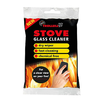 Trollull Stove Glass Cleaner Sponges (Pack of 2) - Click to Enlarge