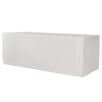 ZOWN XL240 Table Plain Cover White - Click to Enlarge