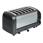 Dualit 6 Slice Vario Toaster Charcoal 60156