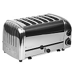 Dualit 6 Slice Vario Toaster Stainless Steel 60144