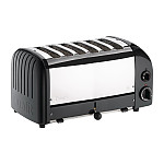 Dualit Bun Toaster 6 Bun Black 61020