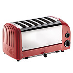 Dualit 6 Slice Vario Toaster Red 60154