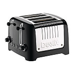 Dualit 4 Slice Lite Toaster Black 46205