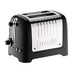 Dualit 2 Slice Lite Toaster Black 26205