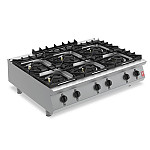 Falcon F900 Six Burner Countertop Boiling Hob Gas G90126