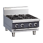 Blue Seal Cobra Countertop Gas Hob Four Burner C6D-B