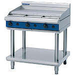 Blue Seal Evolution Cooktop Griddle Burner on Stand 900mm