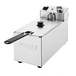 Buffalo Single Tank Single Basket 3Ltr Countertop Fryer 2kW