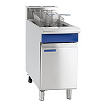 Blue Seal Twin Tank Twin Basket Free Standing Gas Fryer GT46