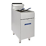 Imperial Twin Tank Twin Basket Free Standing Gas Fryer IFS-2525