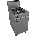 Falcon Chieftain Single Tank Twin Basket Free Standing Gas Fryer G1838X