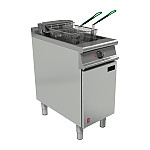 Falcon Dominator Plus Twin Basket Fryer with Filtration & Fryer Angel