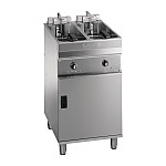 Valentine Twin Tank Twin Basket Free Standing Electric Filtration Fryer Evo 2525P