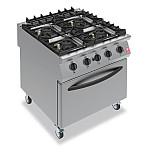 Falcon F900 Four Burner Oven Range on Castors Gas G9184