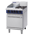 Blue Seal Evolution 2 Burner/Griddle Static Oven 600mm