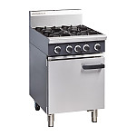 Blue Seal Cobra Gas Range 4 Burner Static Oven