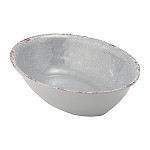 Casablanca Melamine Oval Bowl Grey 1.5Ltr