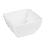 Olympia Kristallon Curved White Melamine Bowl 8in