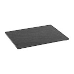 APS Natural Slate Tray GN 1/2 Black 325x265mm