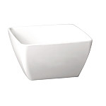 APS Pure Melamine White Square Mini Bowl