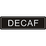 Olympia Adhesive Airpot Label Decaf