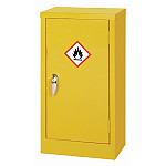 Hazardous Substance Cabinet Single Door Yellow 10Ltr