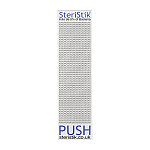 SteriStik Antibacterial Door Push 480x120mm (Pack of 10)